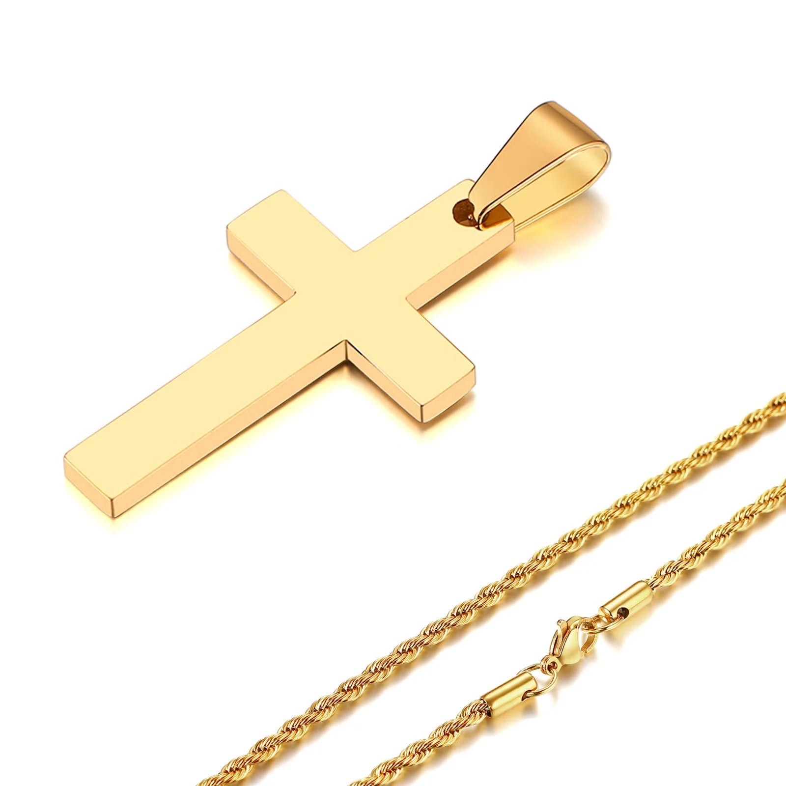 Waterproof Cross Necklace