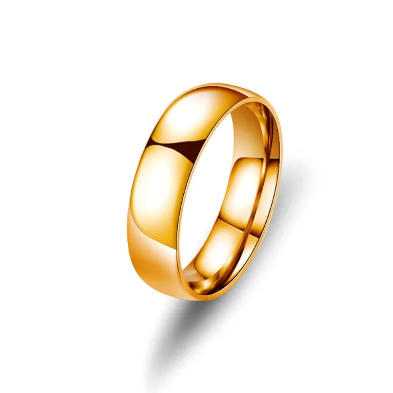 High Polished Stainless Steel Ring