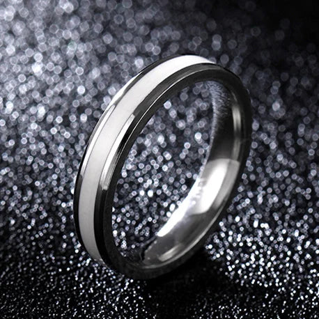 Stainless Steel Gold Ring
