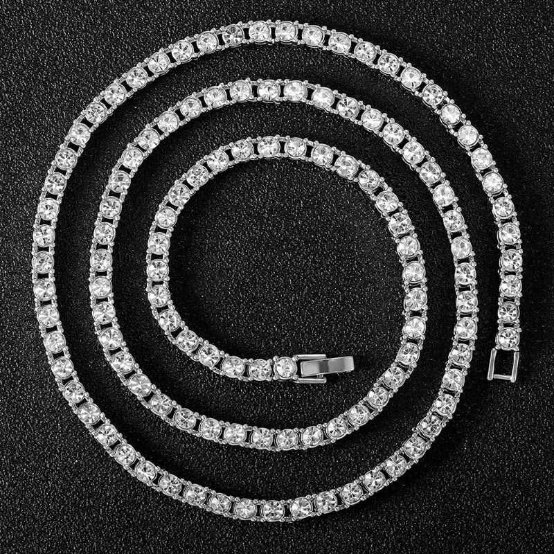 Hip Hop Shiny 15MM Cuban Link Chain Necklace