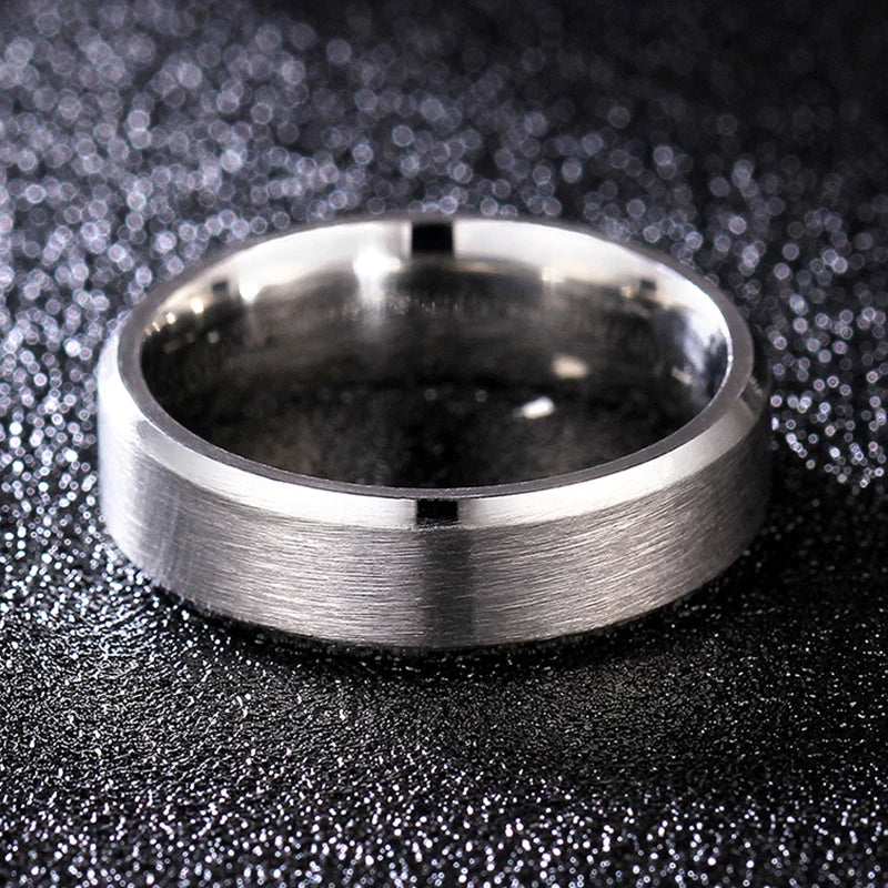 Stainless Steel Gold Ring