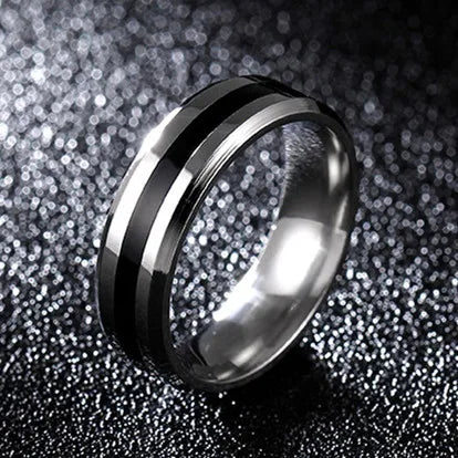 Stainless Steel Gold Ring