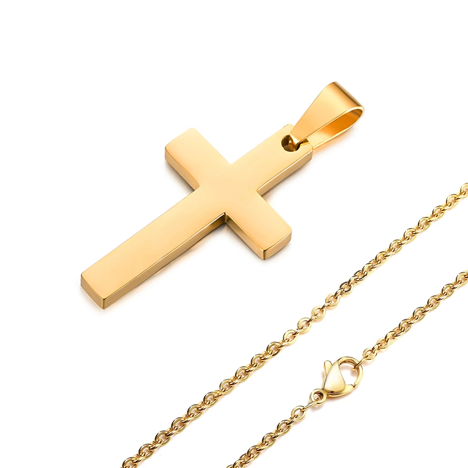 Waterproof Cross Necklace