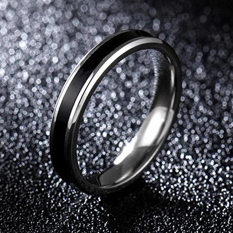 Stainless Steel Gold Ring